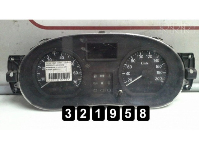 Панель приборов 21677500-1 Dacia Logan Pick-Up