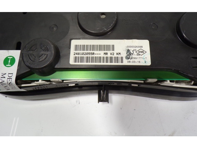 Панель приборов 248106897R, 248102055R Dacia Lodgy