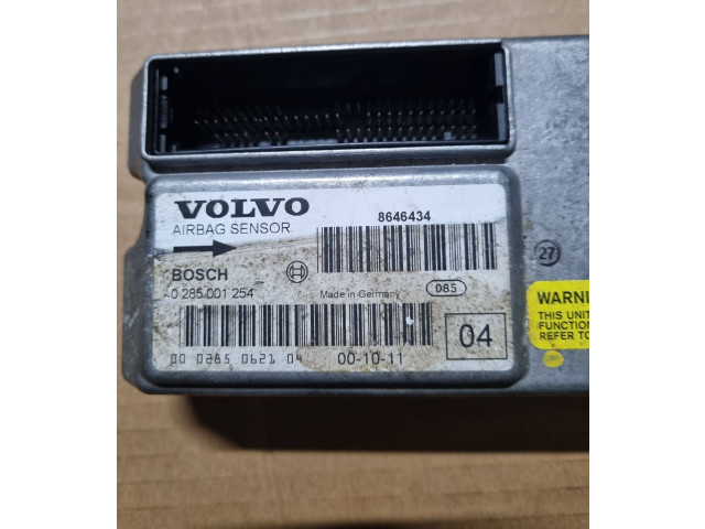 Блок подушек безопасности 0285001254, 8646434   Volvo V70