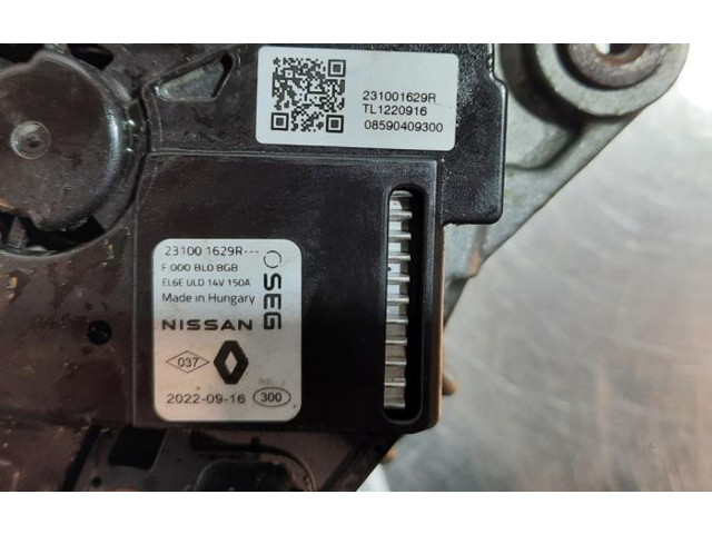 Генератор 231001629R Dacia Sandero III