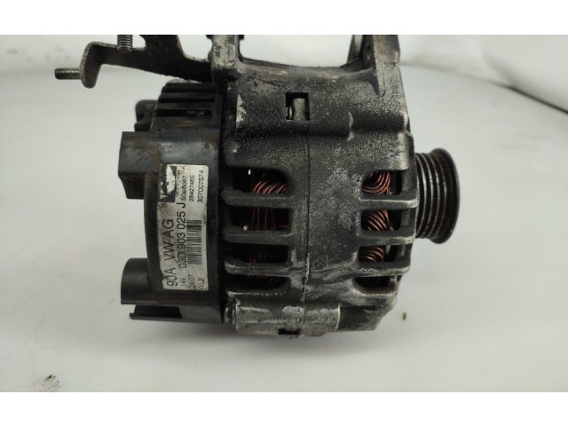 Генератор 03D903025J, 2542746E   Skoda Fabia Mk2 (5J)      