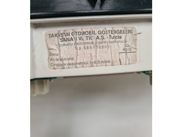 Панель приборов 685100000 Dacia Solenza