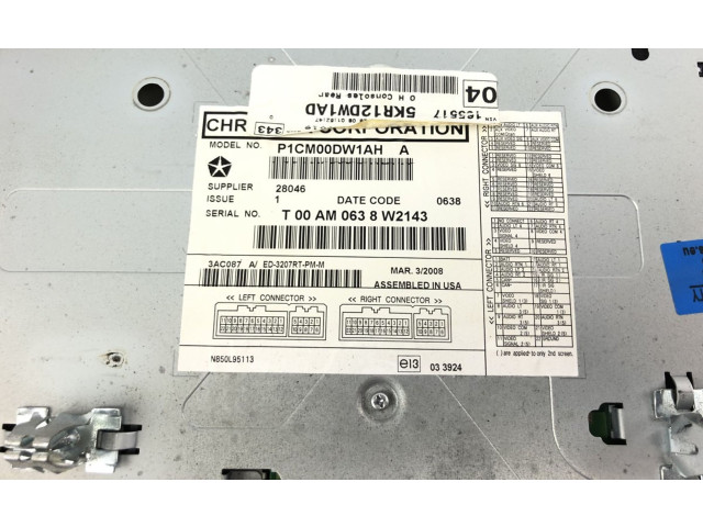 Дисплей 1CM01DW1AE Chrysler Grand Voyager V