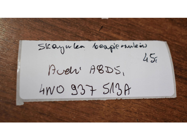 Pojistková skříňka 4N0937513A Audi Q7 4M 2024