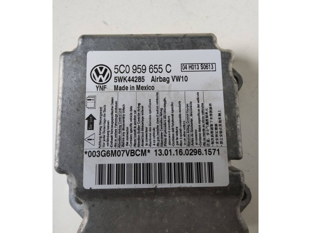 Блок подушек безопасности 5C0959655C, 04H013S0613   Volkswagen Jetta VI
