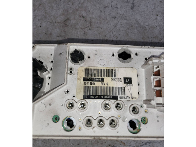 Блок управления климат-контролем P55115904   Jeep Grand Cherokee (WJ)