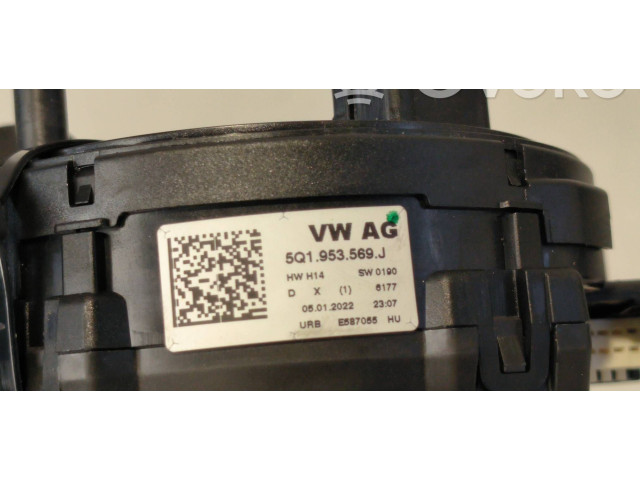 Подрулевой шлейф SRS 5Q1953569J Skoda Karoq