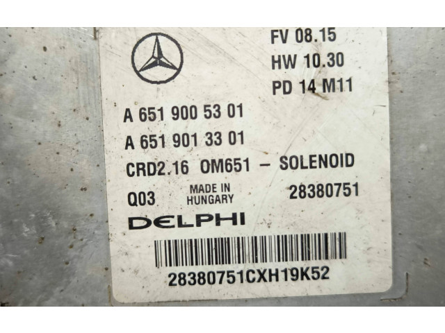 Řídící jednotka A6519005301, 28380751 Mercedes-Benz GLK (X204) 2010