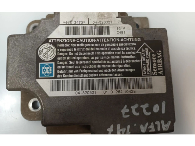 Блок подушек безопасности 46813473 Alfa Romeo 166
