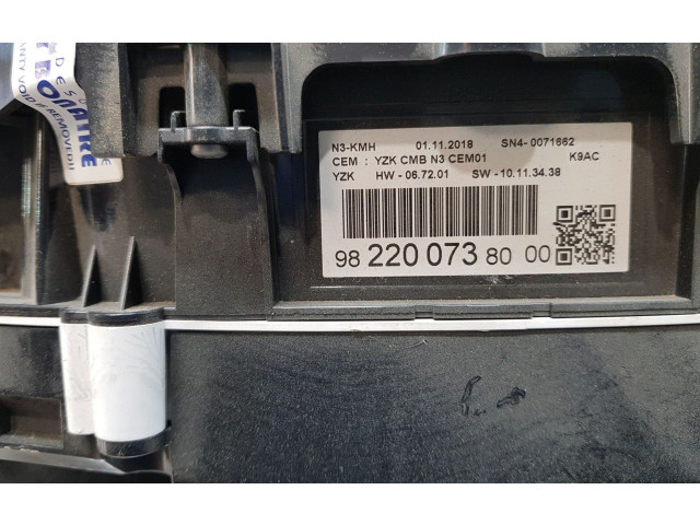 Přístrojová deska Citroen Berlingo 2019 9822007380