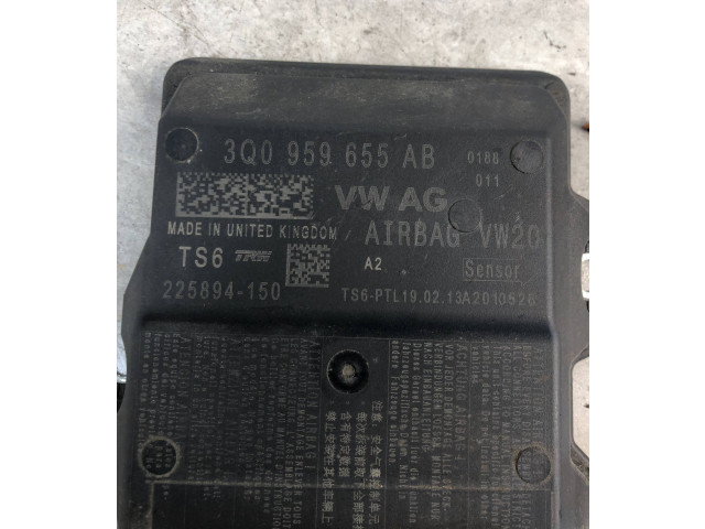 Блок подушек безопасности 3Q0959655AB, 225894150 Skoda Octavia Mk3 (5E)