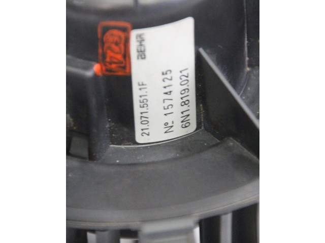 Вентилятор печки    6N1819021, 6N1819021   Seat Inca (6k)