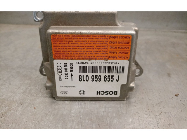 Блок подушек безопасности 8L0959655J, 0285001352BOSCH Audi A3 S3 8L