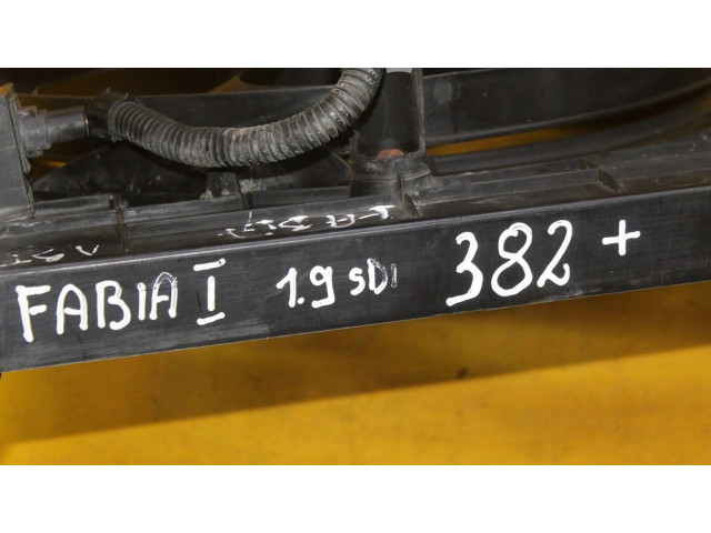 Вентилятор радиатора 6Q0121207C Skoda Fabia Mk1 (6Y)