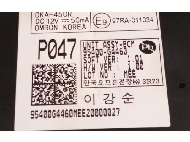 Блок управления 95400G4460 Hyundai i30