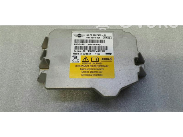 Блок подушек безопасности 9807169 Mini Cooper Countryman R60