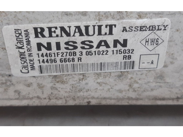 Интеркулер  144966668R, 144966668R   Renault Clio V 