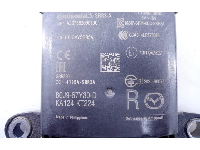 Блок управления B0J967Y30D, A2C7662090800   Mazda 3