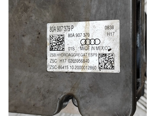 Блок АБС 80A907379P, 80A907379 Audi Q5 SQ5 2017 - года