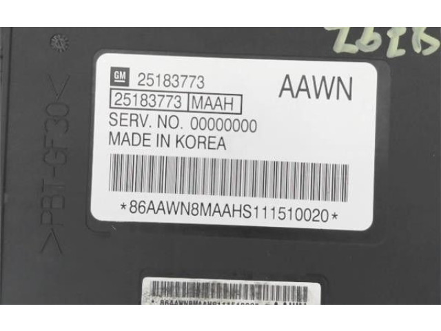 Блок управления двигателя 25183773   Chevrolet Spark