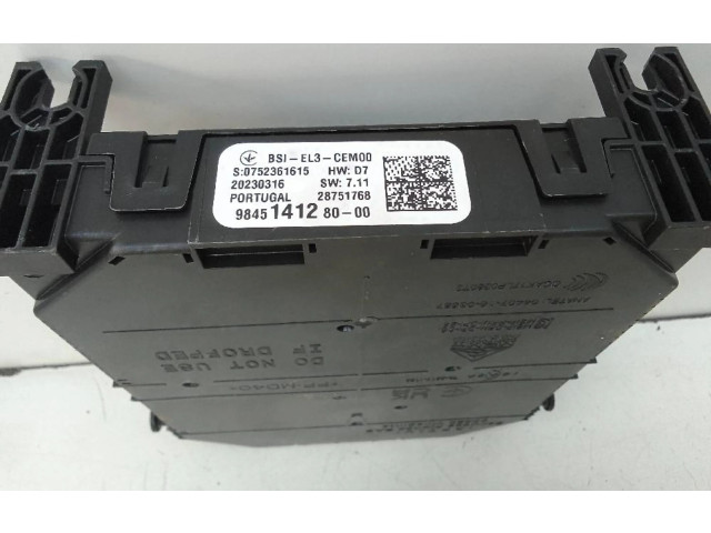   Pojistková skříňka 984514128000   Citroen Berlingo 2018