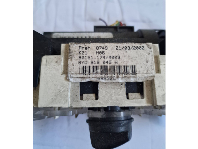 Блок управления климат-контролем 6Y0819045H Skoda Fabia Mk1 (6Y)