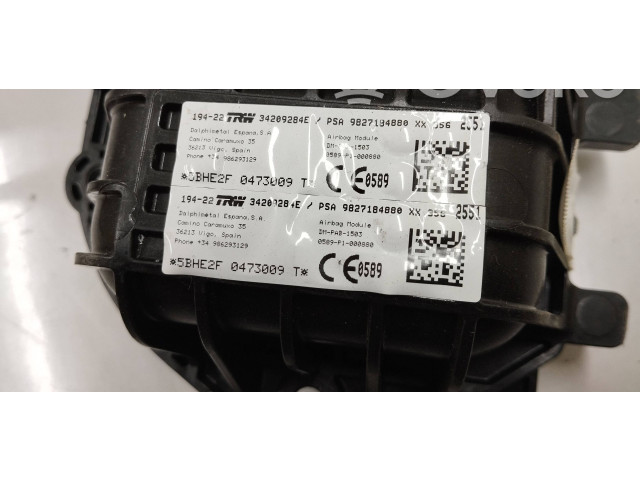 Подушка безопасности пассажира 34252739C Citroen C3 Aircross