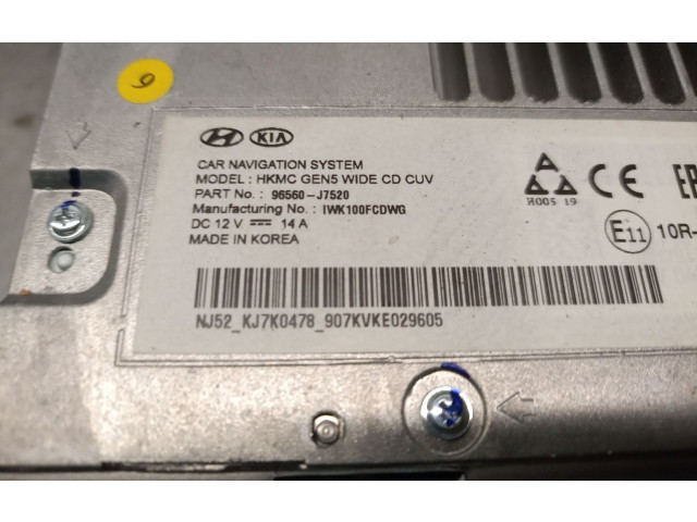 Дисплей    96560J7520, 96560J7520   KIA Xceed