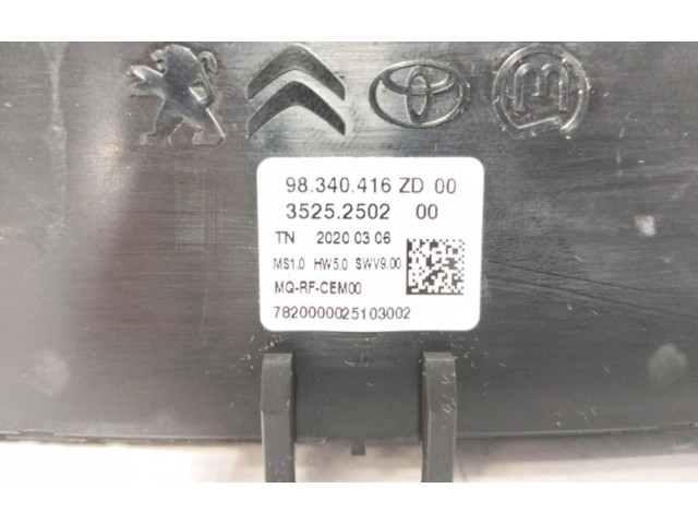 Блок управления климат-контролем 98340416ZD Citroen Berlingo