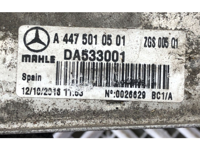Интеркулер  A4475010501   Mercedes-Benz Vito Viano W447 