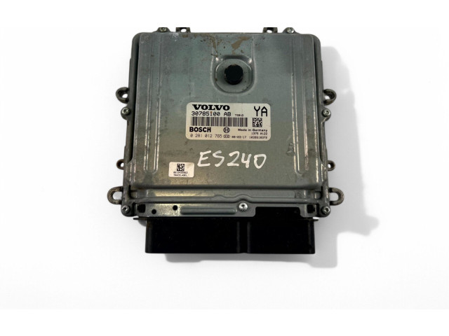 Блок управления двигателем Блок управления 30785100AB, 0281012765   Volvo V70