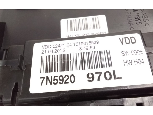 Přístrojová deska Seat Alhambra (Mk2) 2015 7N5920970L
