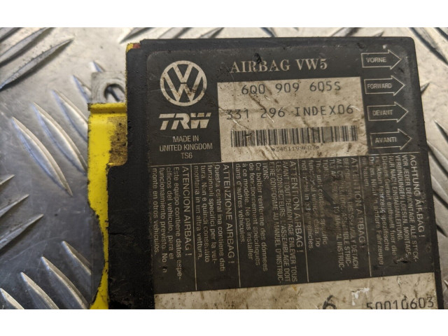Блок подушек безопасности 6Q0909605S   Volkswagen Polo IV 9N3
