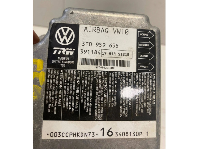 Блок подушек безопасности 3T0959655, 391184   Skoda Superb B6 (3T)
