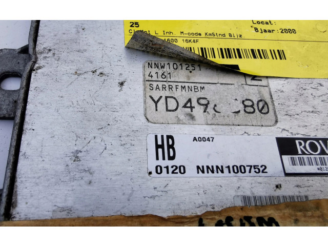 Комплект блоков управления NNW101251, NNW101251 Rover 25