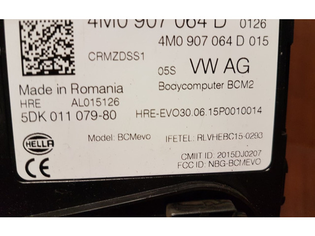 Блок комфорта 4M0907064D Audi Q7 4M