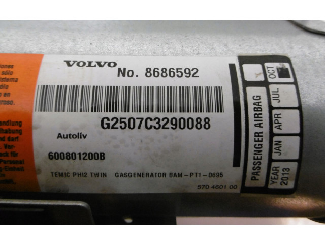 Подушка безопасности пассажира 8686592   Volvo XC90