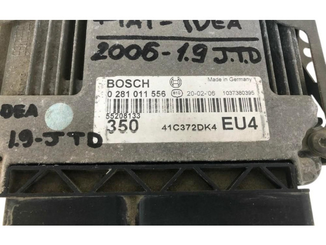 Блок управления двигателя 188A2000 Fiat Idea