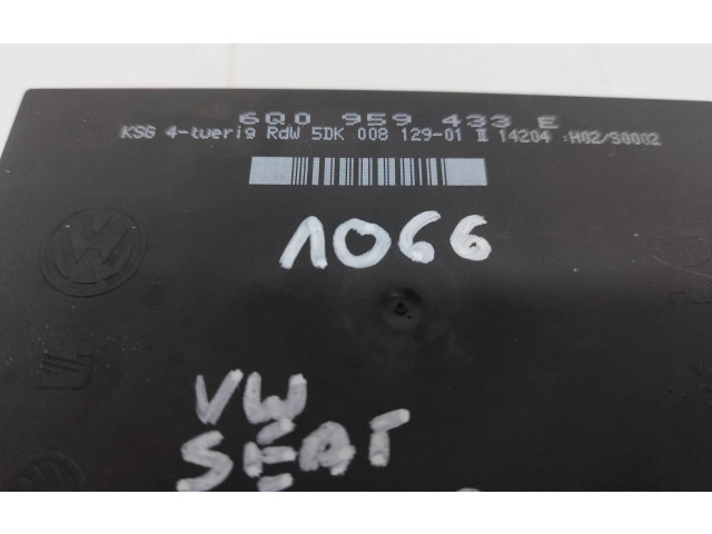 Блок комфорта 5DK00812901 Skoda Fabia Mk1 (6Y)