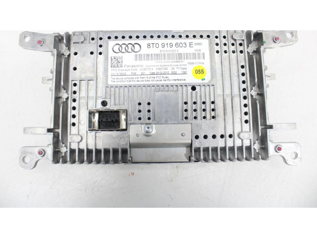 Дисплей 8T0919603E Audi A4 Allroad