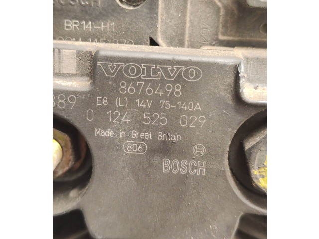 Генератор 8676498, 0124525029   Volvo V70      