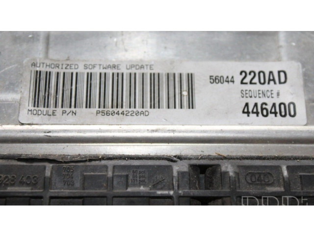 Блок управления двигателя ED3192106, 1039S00788   Jeep Cherokee III KJ