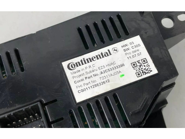 Блок управления климат-контролем 72311AJ03A Subaru Outback