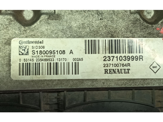 Блок управления двигателя 237103999R, 237100764R Dacia Duster