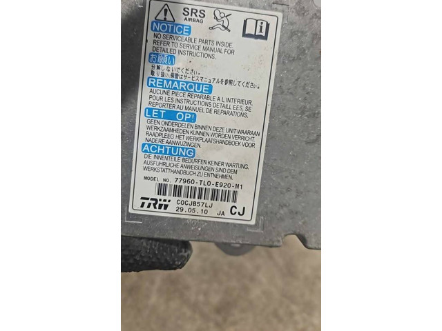 Блок подушек безопасности 77960TL0E920M1, C0CJB57LJ   Honda Accord