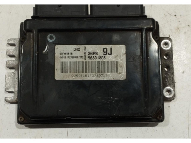 Блок управления двигателя 5WY5451B, 5WY5451B   Chevrolet Matiz