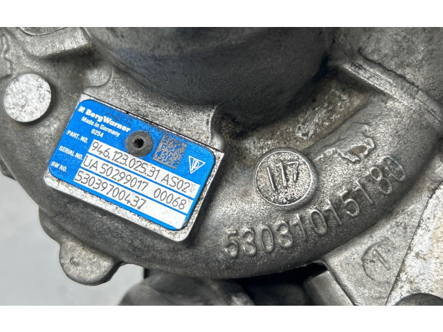Турбина Porsche Macan (95B) 94612302531, 53039700437 для двигателя 94610093060
