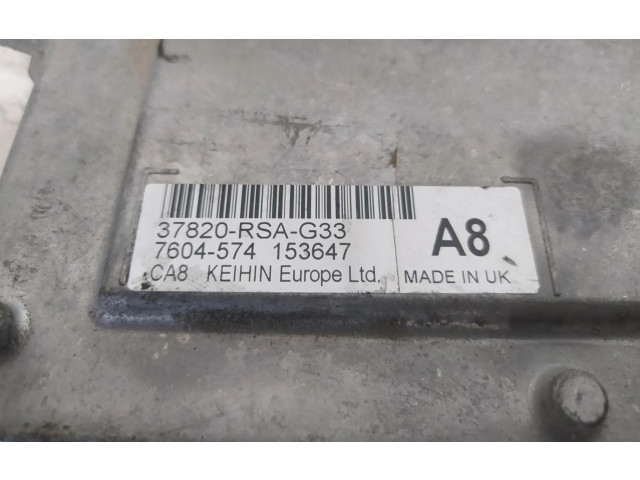 Řídící jednotka 37820RSAG33 Honda Civic