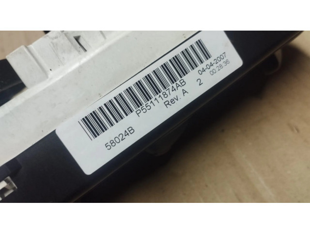 Блок управления климат-контролем P55111874AB Dodge Caliber