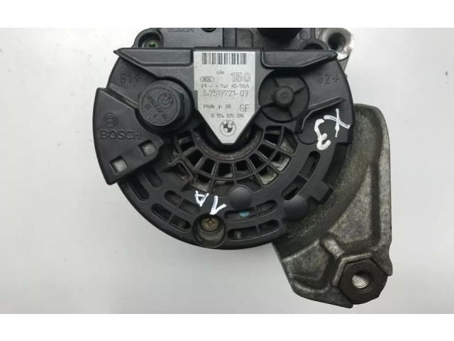 Генератор 7519721, 0124525026   BMW X3 E83      